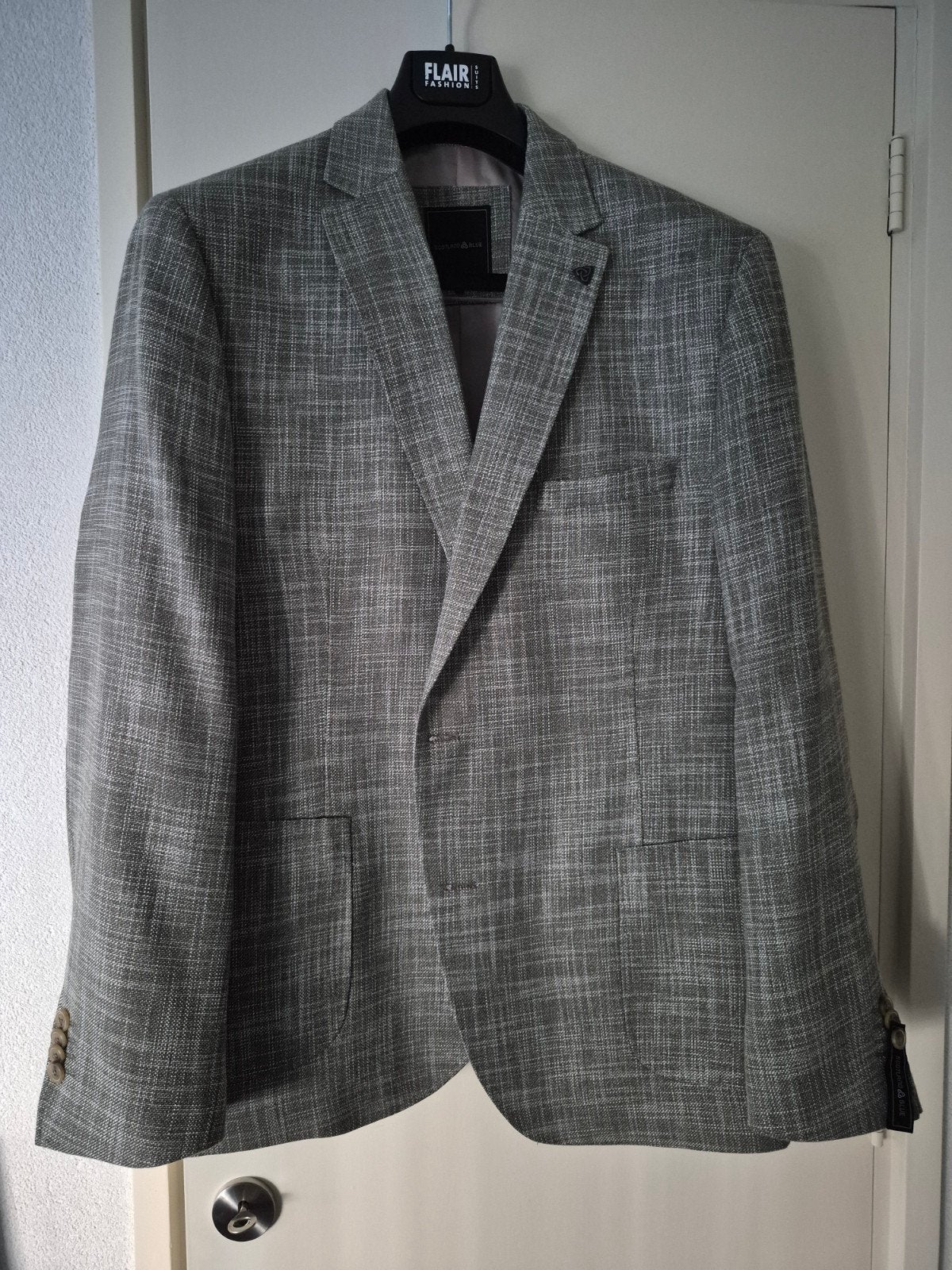 Colbert Groen/Wit Gemêleerd - Scotland Blue, Ophalen, Zo goed als nieuw, Groen, Overige maten