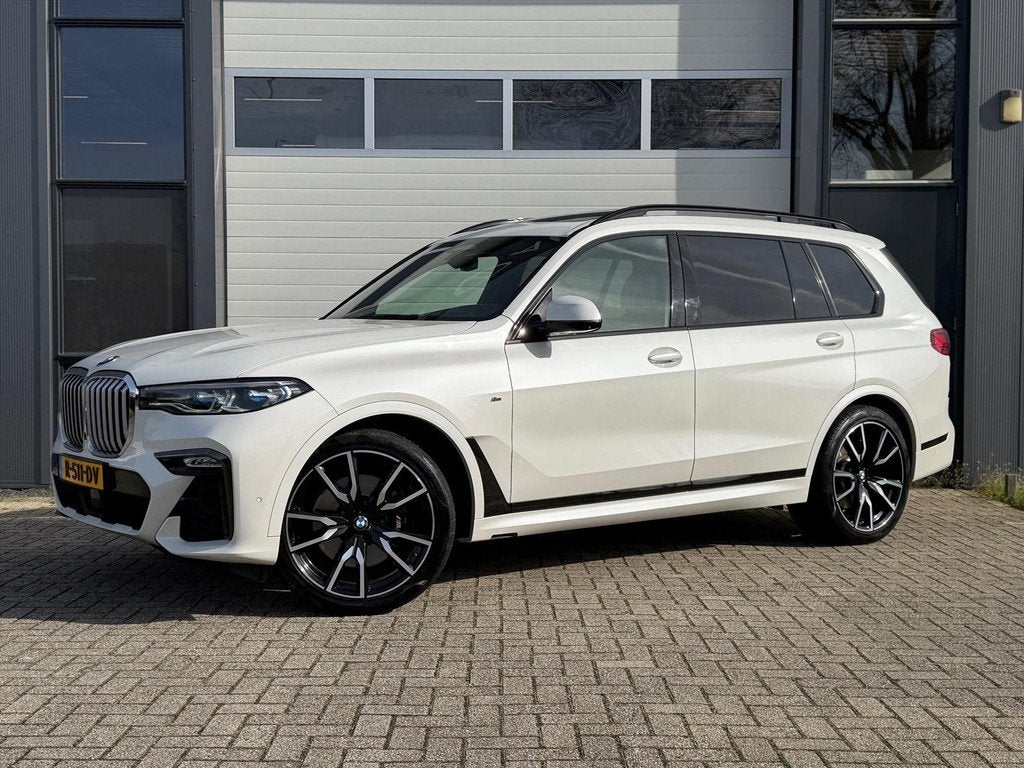 BMW X7 (g07) xDrive40d M Sport 7 persoons, Auto's, BMW, Bedrijf, Te koop, X7, Lederen bekleding, Metallic lak, Hybride Elektrisch/Diesel