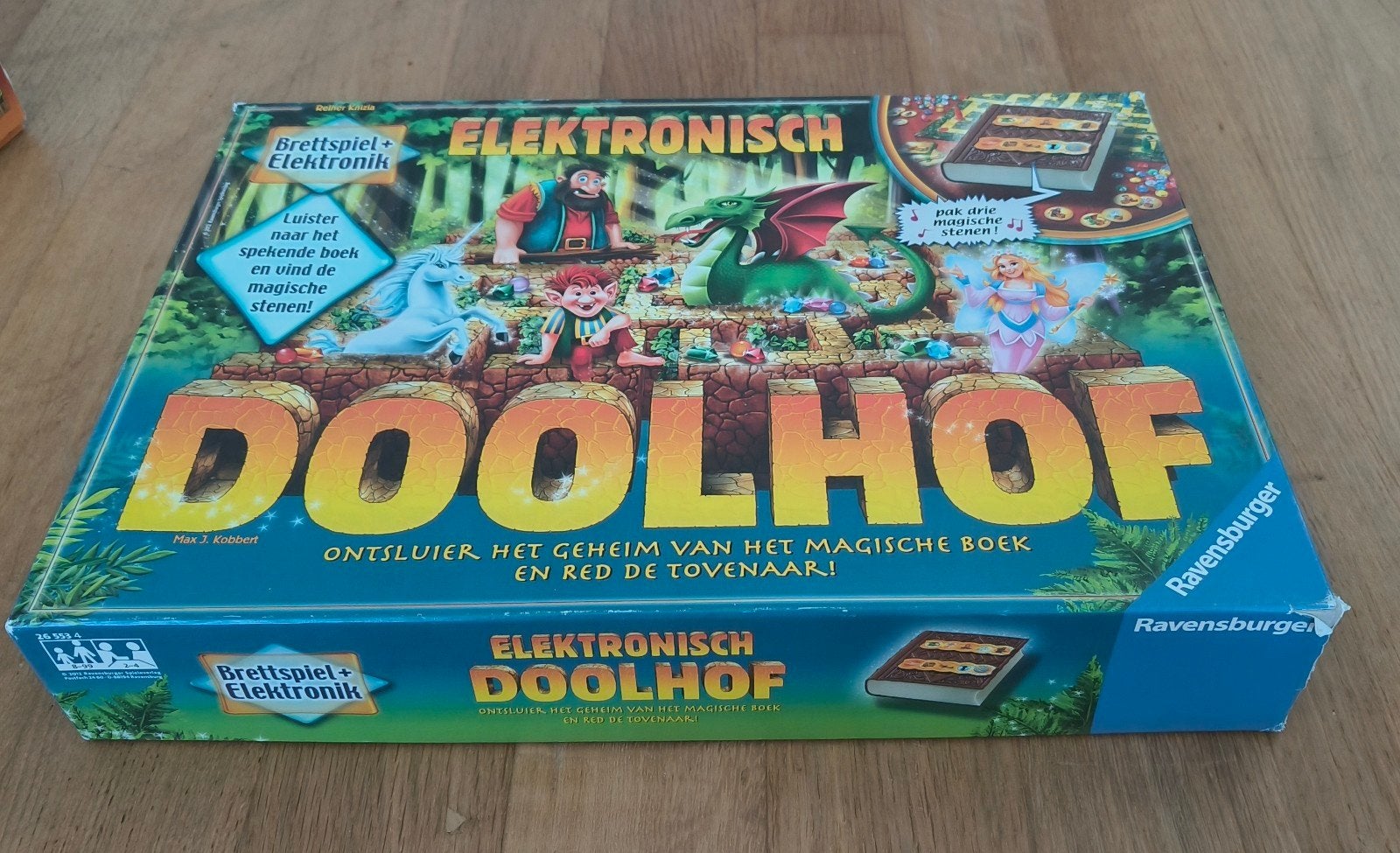 Electronisch doolhof van Ravensburger, Ophalen, Gebruikt