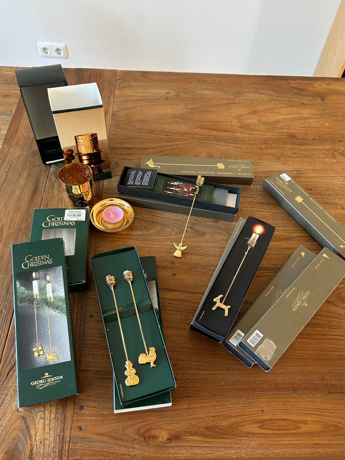 kaarshouders van Georg Jensen, Antiek en Kunst, Ophalen of Verzenden