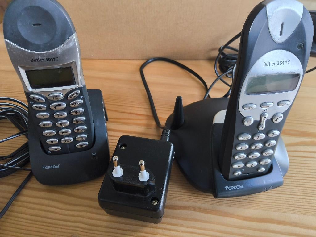 Set van 3 dect telefoons, Telecommunicatie, Vaste telefoons | Handsets en Draadloos, Ophalen of Verzenden, Gebruikt, 3 handsets