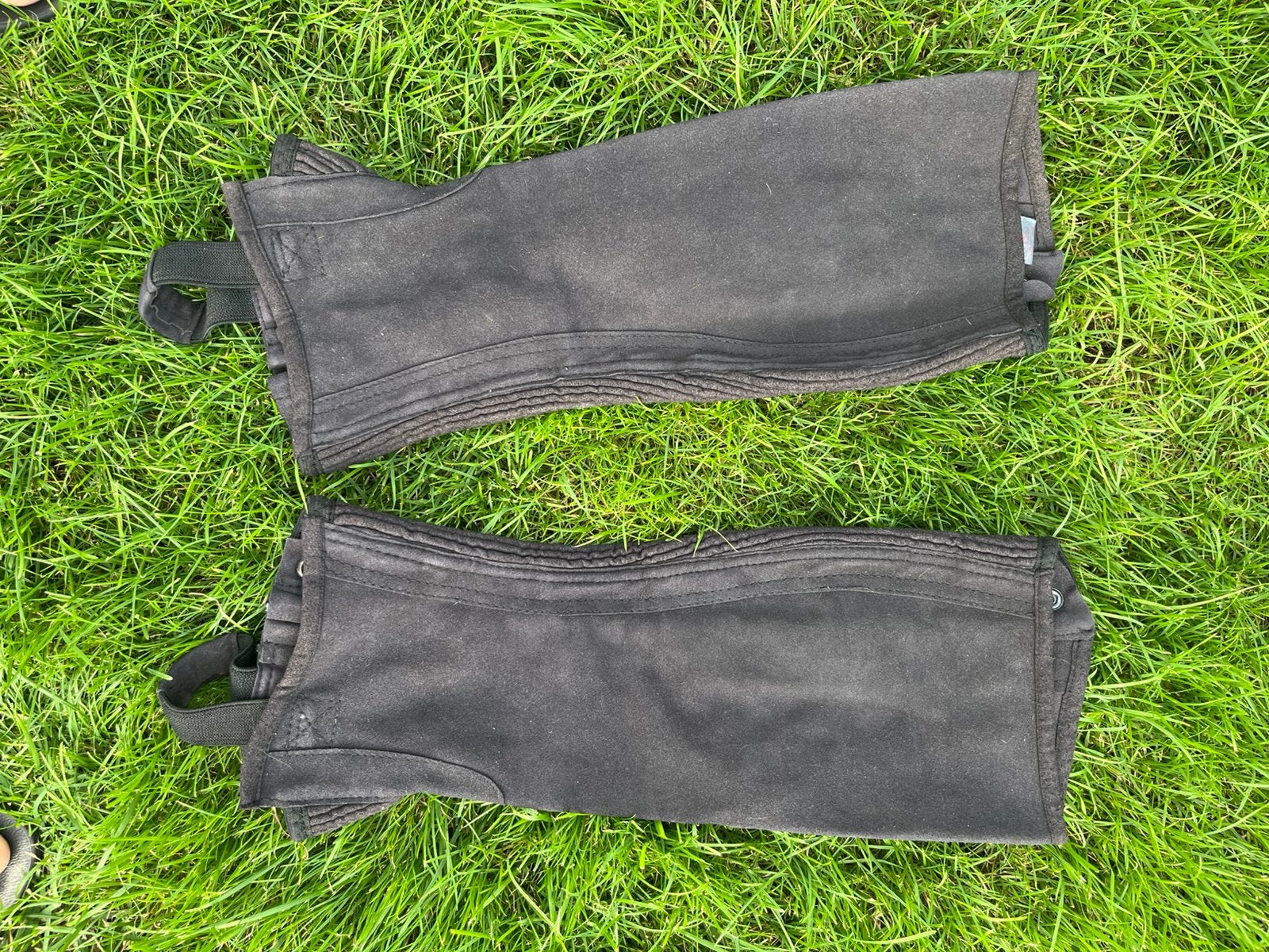 Zwarte chaps full z.g.a.n., Dieren en Toebehoren, Paardrijkleding, Ophalen of Verzenden, Zwart, Schoeisel, XL