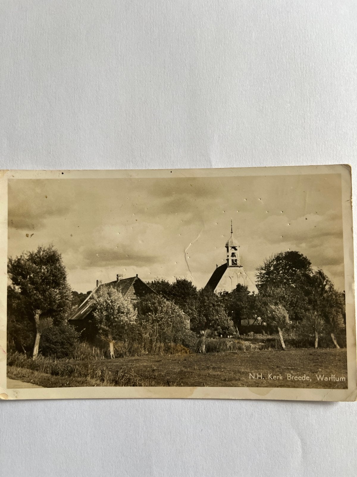 Ansichtkaart Warffum N.H. Kerk Breede,(Groningen), Verzenden, Gelopen, Groningen