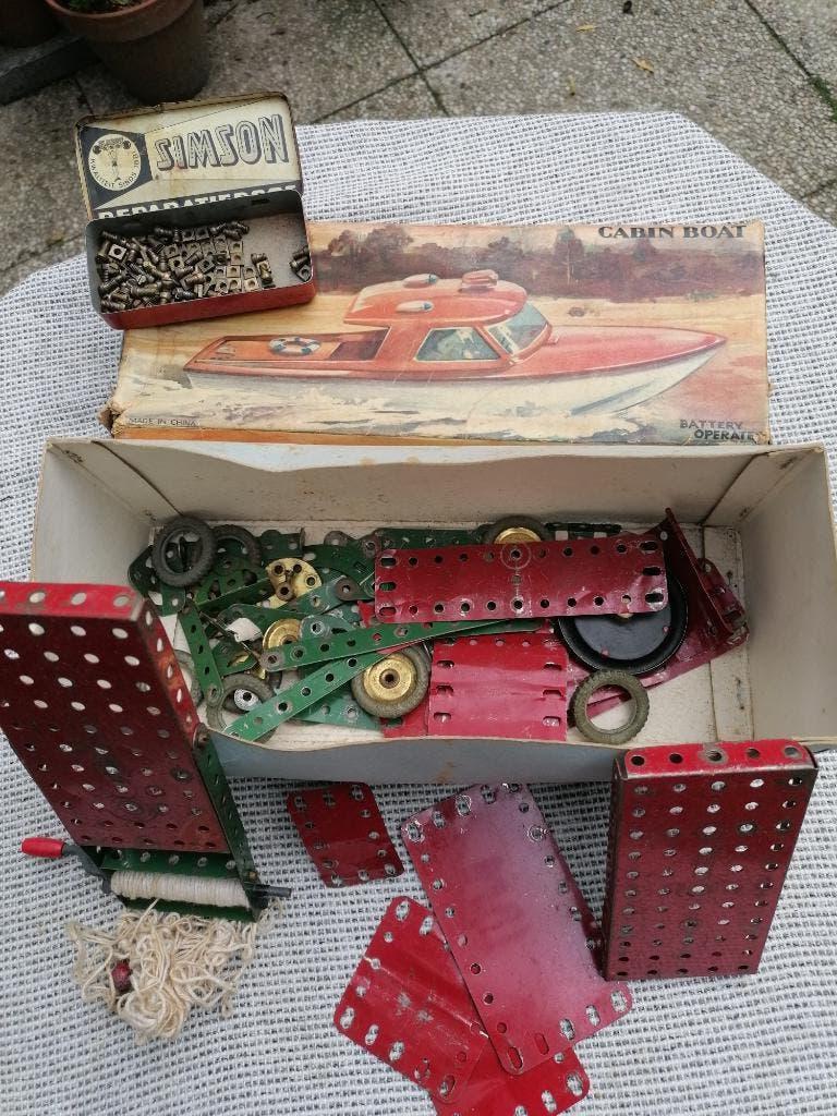 Meccano onderdelen en Meccano-documentatie, Ophalen of Verzenden