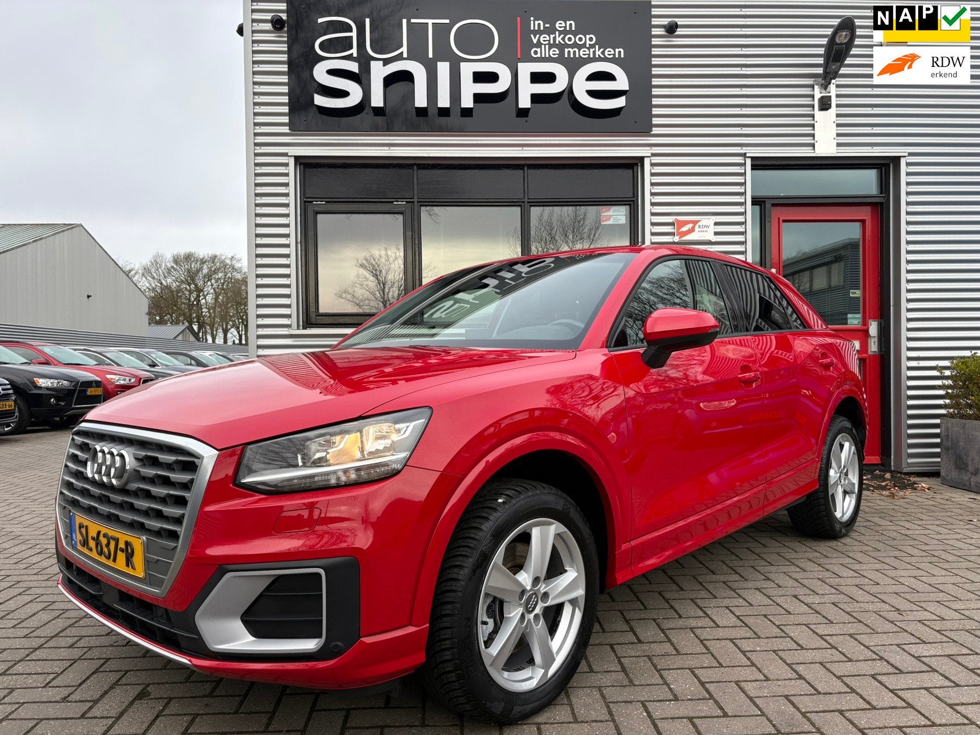 Audi Q2 1.0 TFSI Sport Pro Line -ADAPTIVE CRUISE-ELEK. ACHTE, Auto's, Voorwielaandrijving, Automatische klimaatregeling, Stof