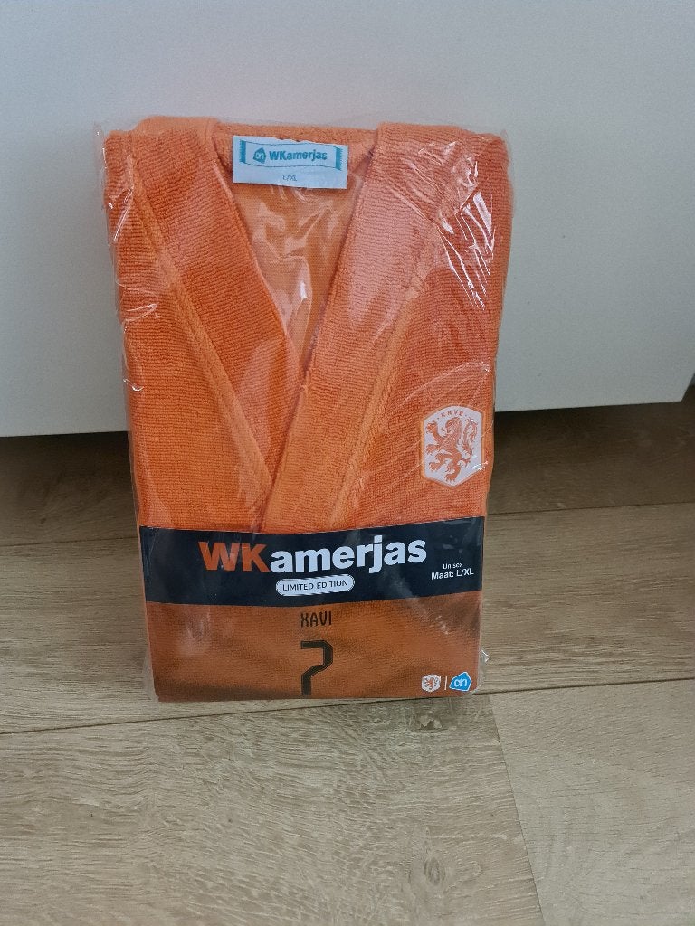 WK 2026 kamerjas/badjas van Xavi Simons, Sport en Fitness, Maat XL, Ophalen, Nieuw, Overige typen