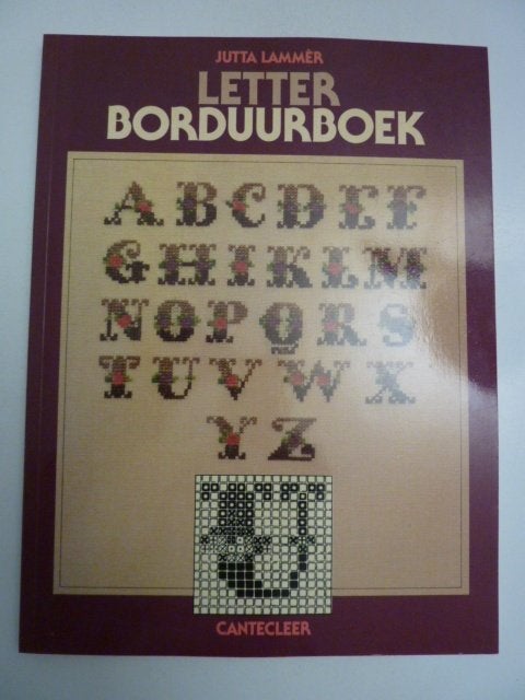 Jutta Lammer - Letter borduurboek, Verzenden, Zo goed als nieuw