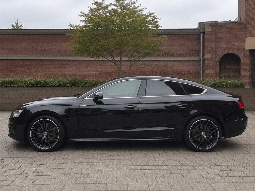 A5 Sportback 2.0 TFSI Turbo S Line Quattro, Automaat, Euro 5, Zwart, 4 cilinders