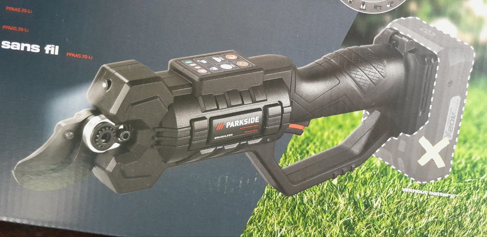 Parkside performance 20 V accu-takkensnoeischaar, Tuin en Terras, Ophalen, Nieuw, 30 t/m 39 mm, Parkside