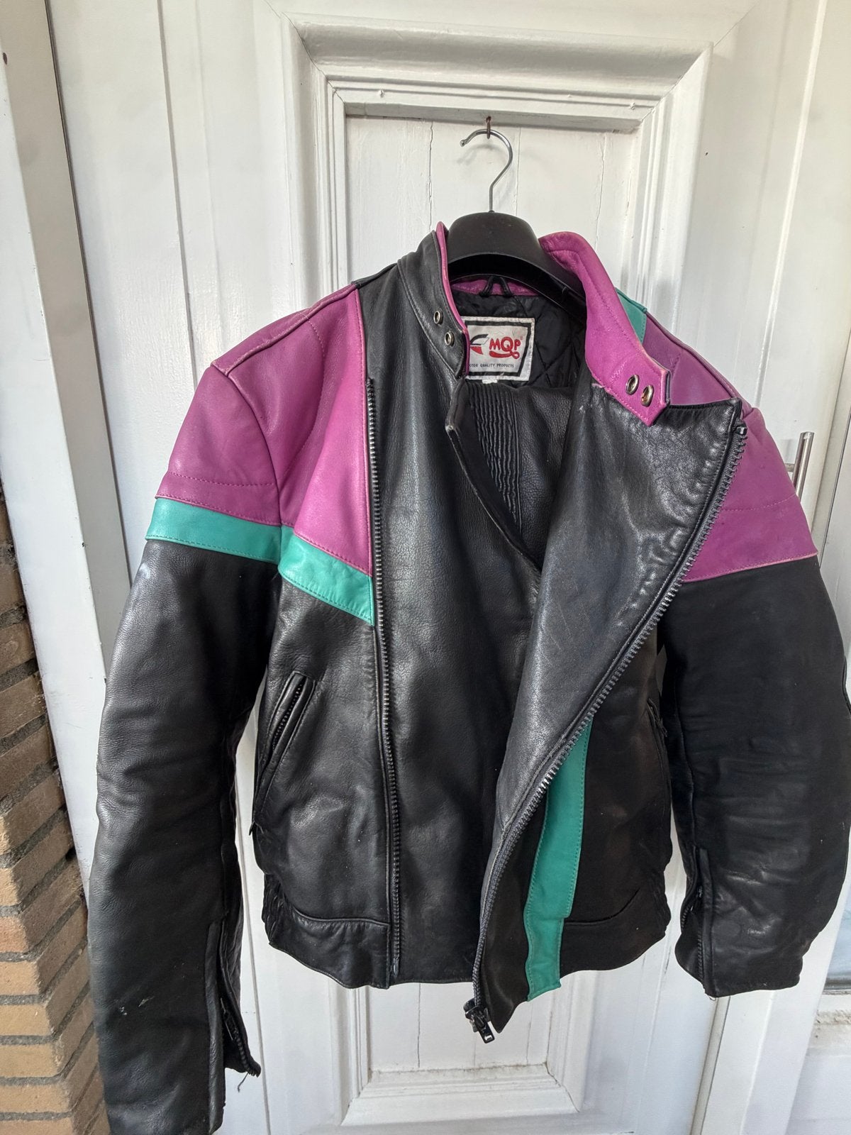 MQP Volledig Leren Motorpak - Ritsbaar, Motoren, Kleding | Motorkleding, Ophalen, Tweedehands, Heren, Combipak