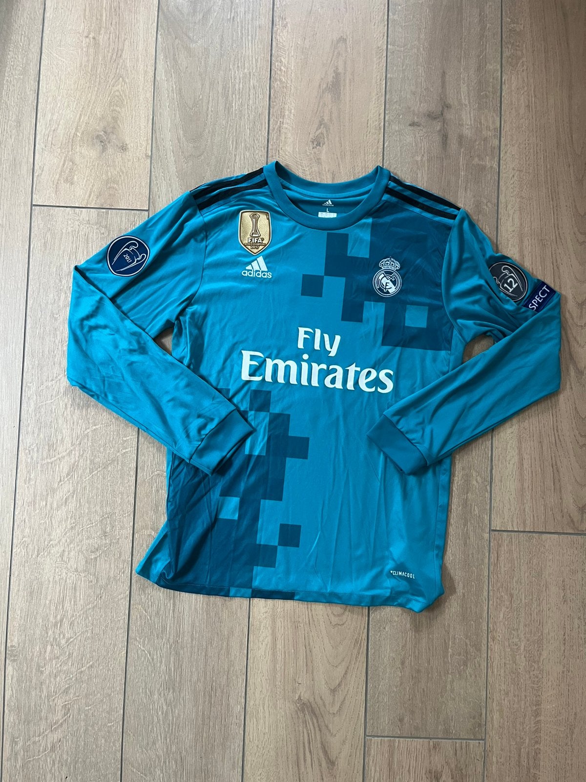 Ronaldo Real Madrid shirt - Maat L - blauw, Kleding | Heren, Maat 52/54 (L), Blauw, Nieuw, Ophalen of Verzenden