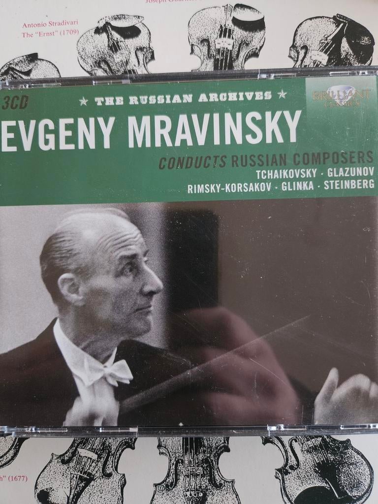 Evgeny Mravinsky - The Russian Archives 3CD Boxset, Boxset, Modernisme tot heden, Ophalen of Verzenden, Zo goed als nieuw