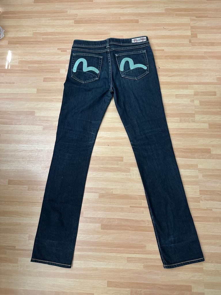 Evisu denim special edition met Puma maat 30 zgan!, Ophalen, Zo goed als nieuw, Blauw, W30 - W32 (confectie 38/40)