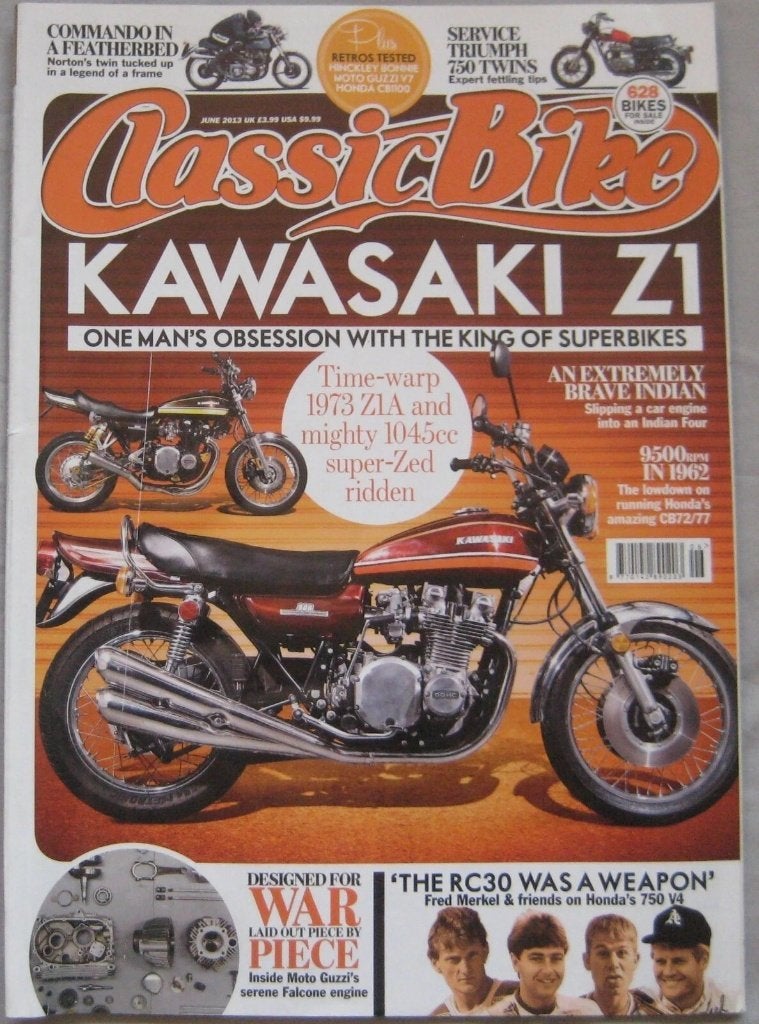 Classic Bike Magazine juni 2013, Ophalen of Verzenden, Gelezen