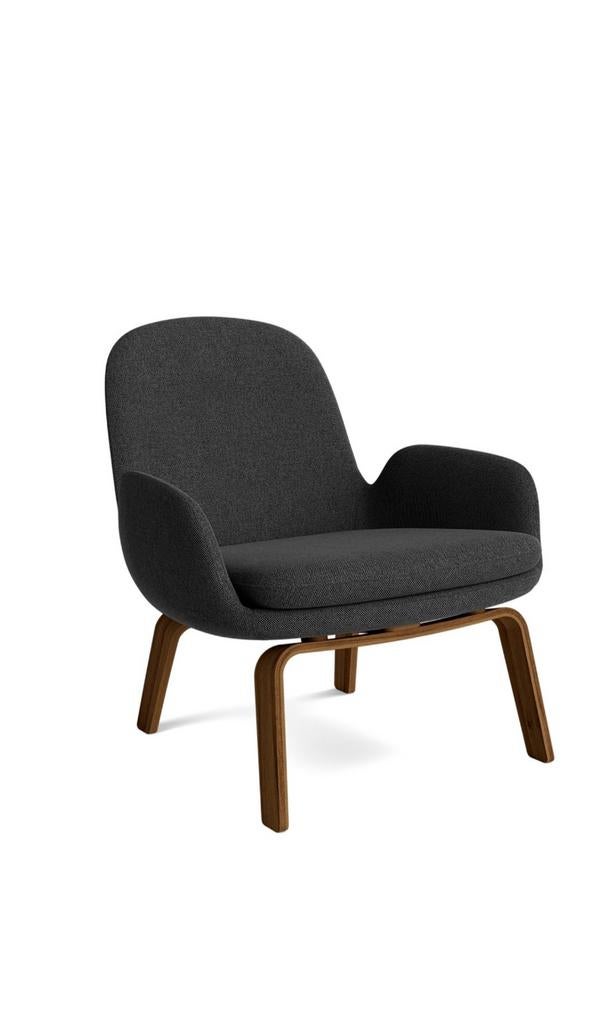 NU OPHALEN: 2x Normann Copenhagen Era Low - Grijs, Huis en Inrichting, Stoelen, Ophalen, Twee, Zo goed als nieuw, Stof