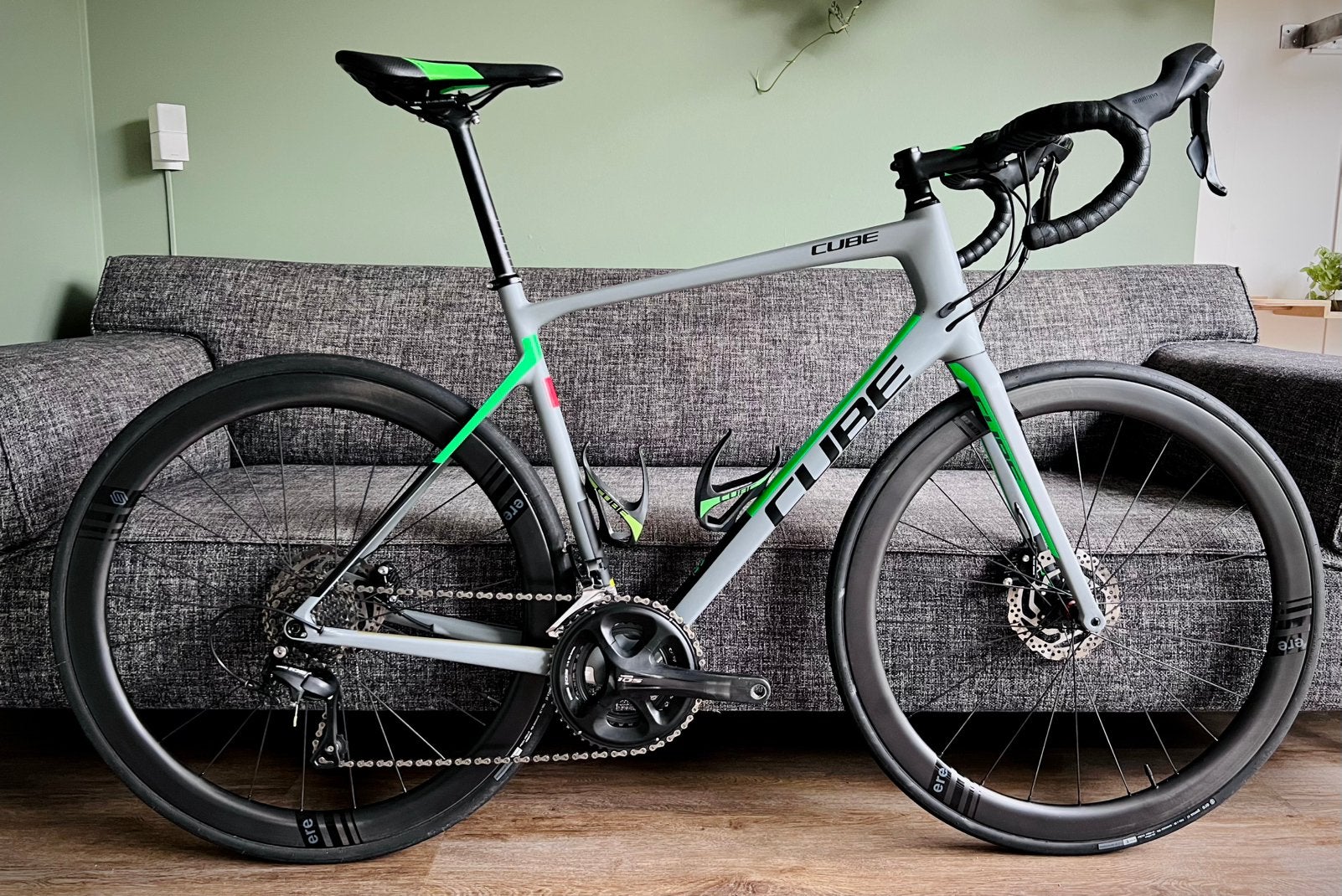 Full carbon Cube Attian Pro 58 11s full carbon ERE Disc, Overige merken, Carbon, Heren, Ophalen of Verzenden