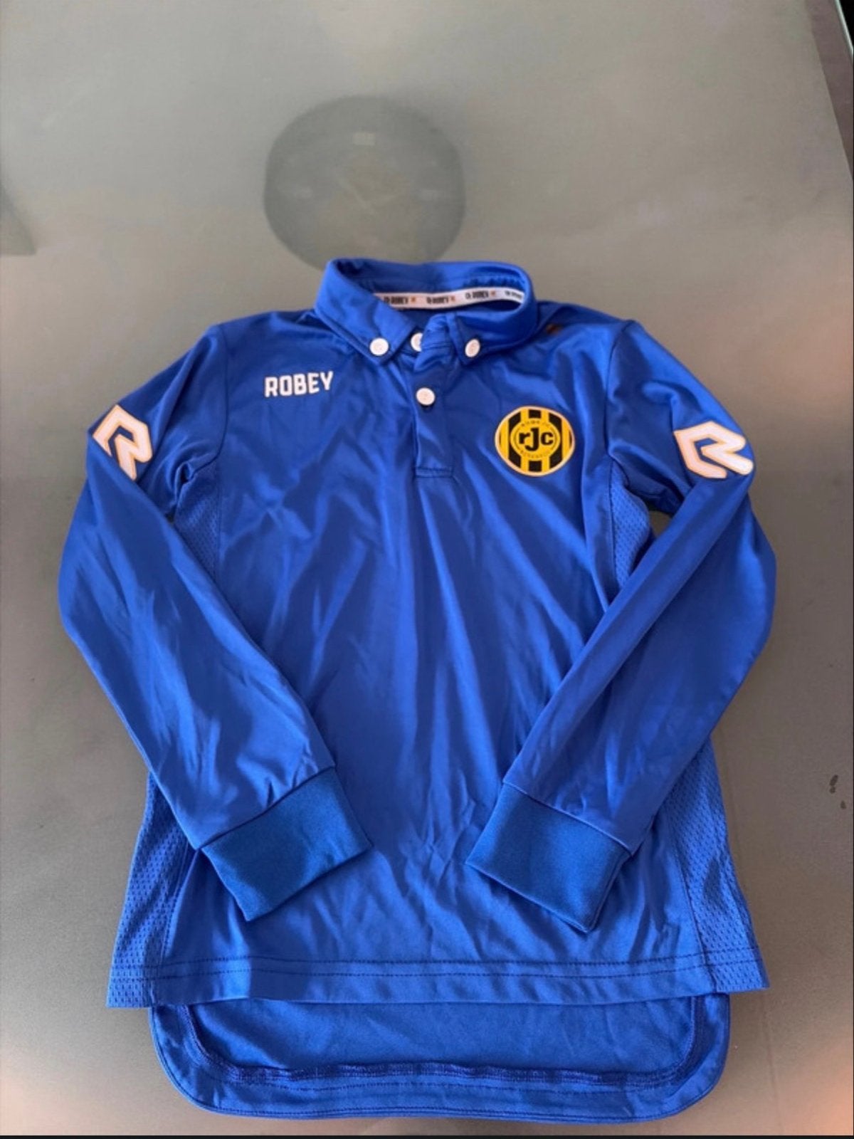 Roda JC Robey Shirt Maat 128, Ophalen of Verzenden, Zo goed als nieuw, Jongen of Meisje, Shirt of Longsleeve