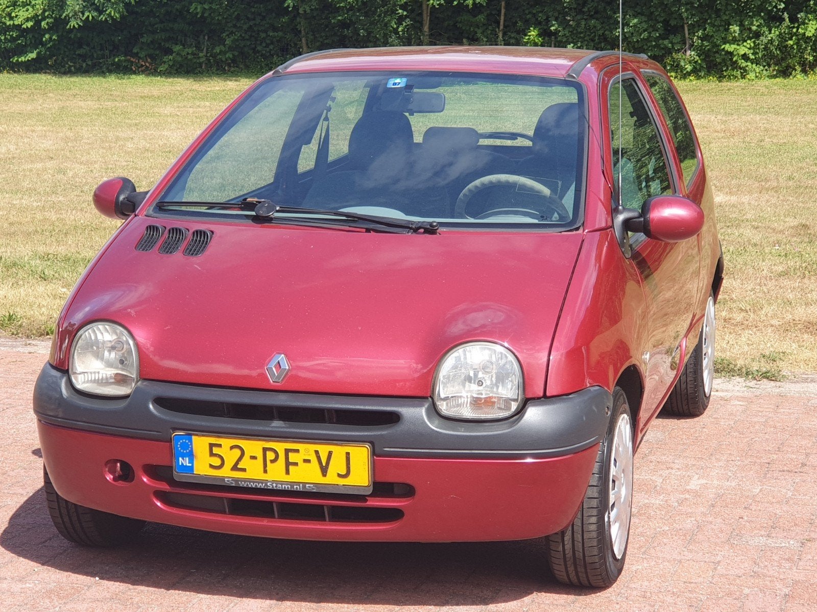 Renault Twingo 1.2 2005 2004 Rood TREKHAAK!!!, Auto's, Voorwielaandrijving, 750 kg, 4 cilinders, Bedrijf