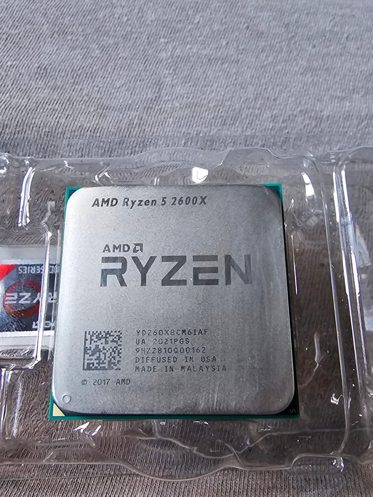 AMD Ryzen 5 2600X Processor met rgb cooler, Computers en Software, Ophalen, 6-core, AMD Ryzen 5 2600X, 3 tot 4 Ghz