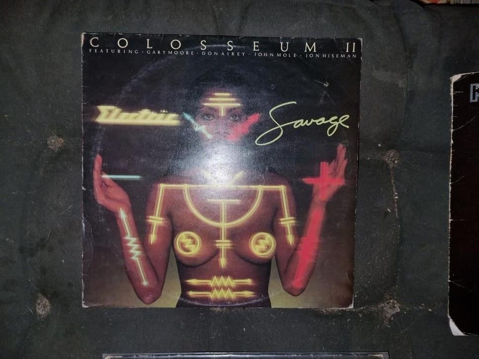 Gary moore Colosseum II - Electric Savage LP (1977), Progressive, Gebruikt, Ophalen of Verzenden, 1970 - 1979