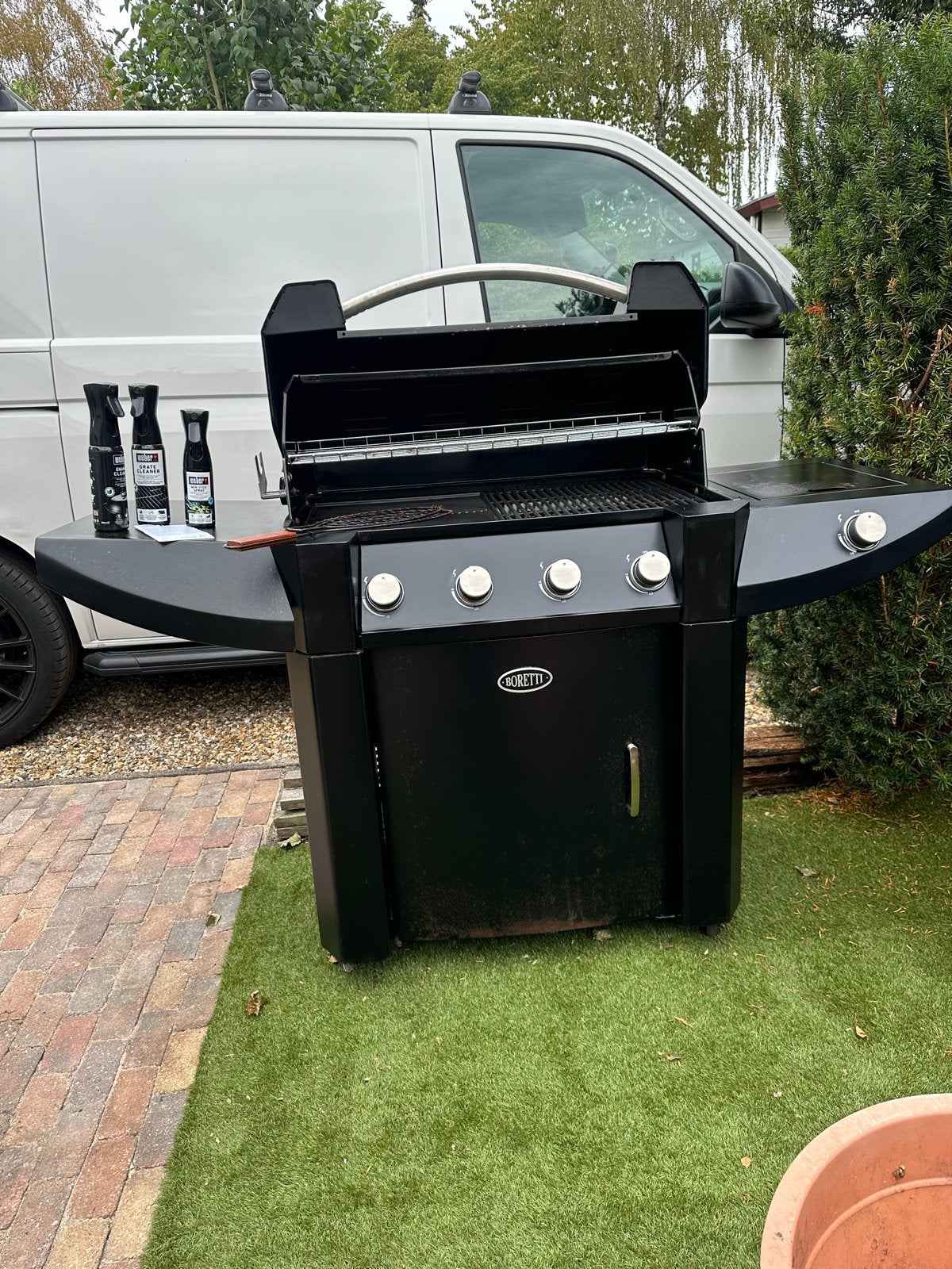 Boretti Robusto Gasbarbecue met zijbrander, Ophalen, Gebruikt