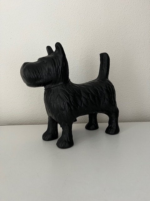 Diga Colmore Deco Dog mat zwart Nieuw!, Zwart, Nieuw, Ophalen of Verzenden, Metaal