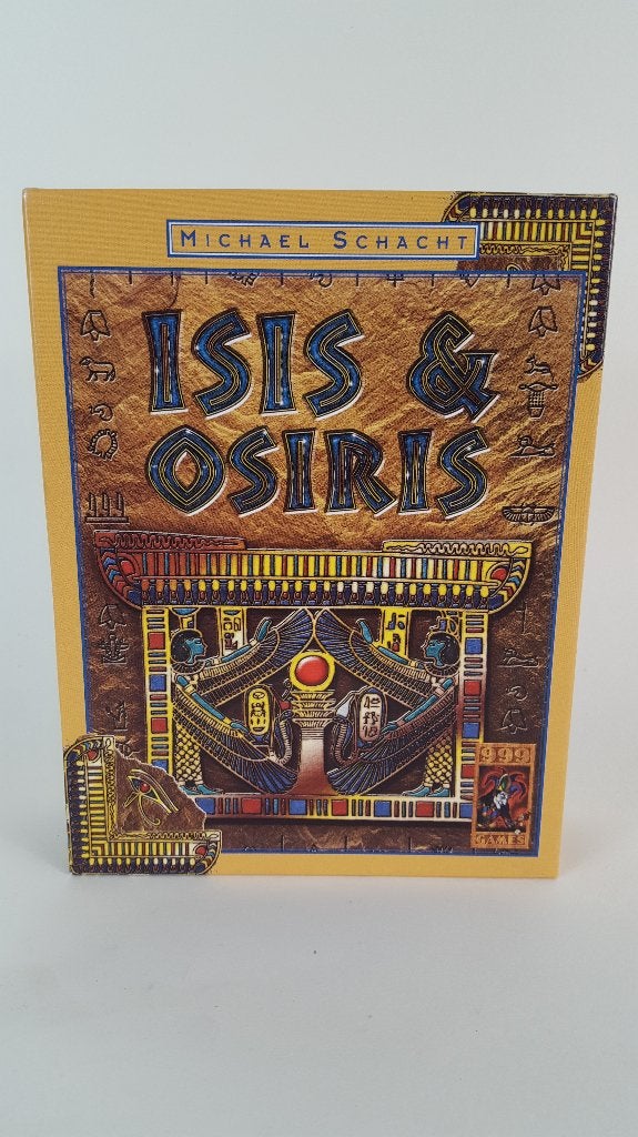 Isis & Osiris - Bordspel, 999 Games uit 2001. 2A5, Hobby en Vrije tijd, Tweedehands verkoop, Tweedehands verkoop, Gebruikt, Ophalen of Verzenden
