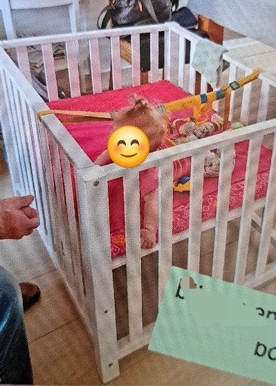 Bopita box, Ophalen, Gebruikt, Vierkant, Boxkleed