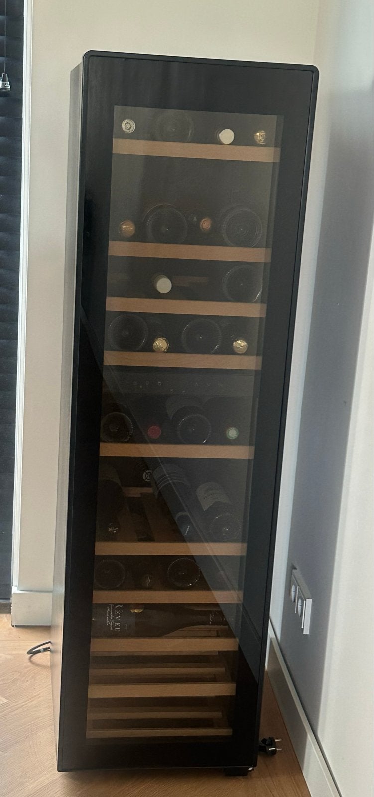 Defecte Cavecool Raw Quartz Wijnkoeler - 44 flessen, 2 zones, Witgoed en Apparatuur, Zonder vriesvak, Ophalen of Verzenden, Niet werkend