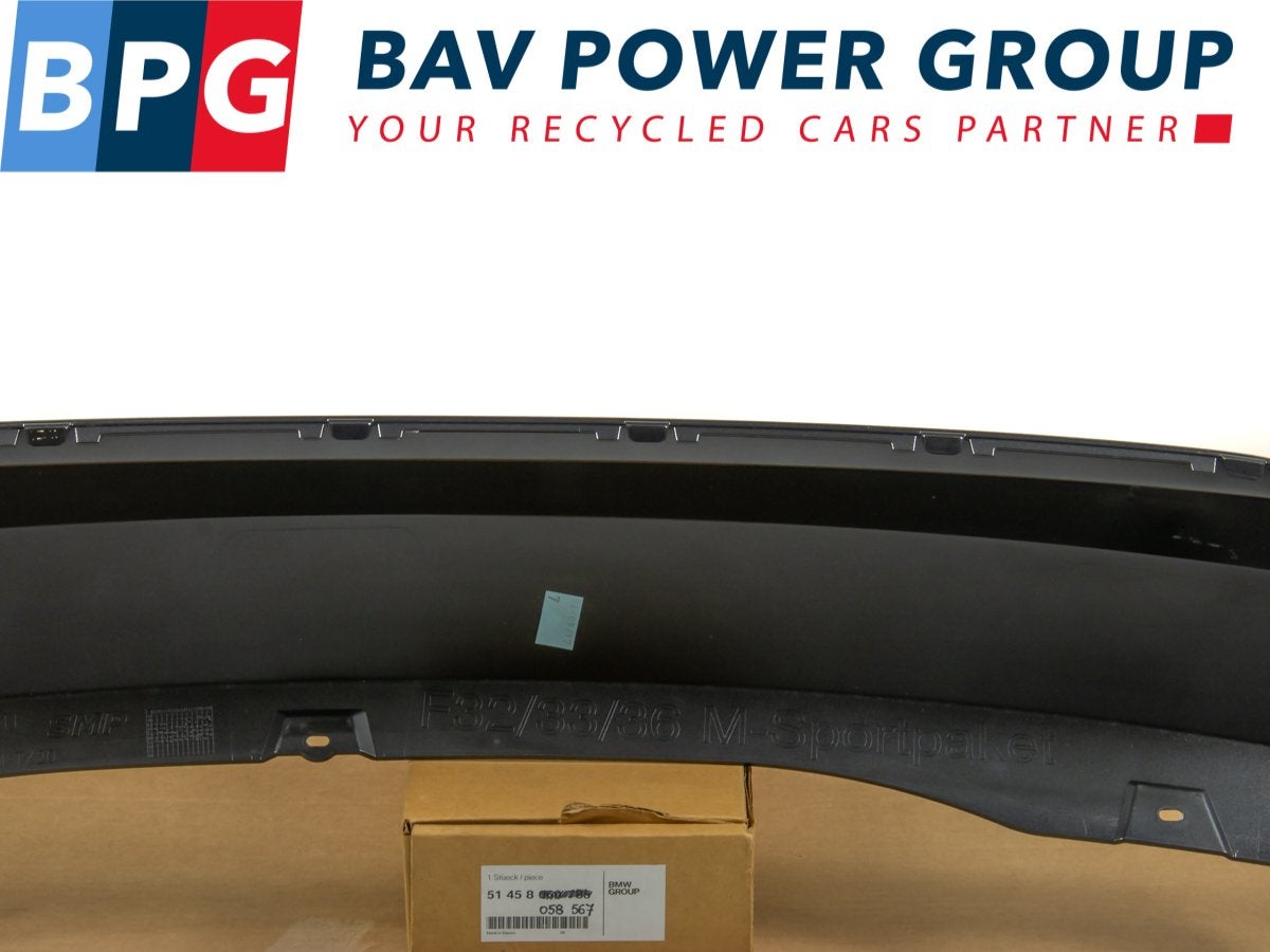 BUMPER ACHTER DIFFUSER M PAKKET SPORT BMW 4 serie (F32), Gebruikt, Achter, Bumper, BMW