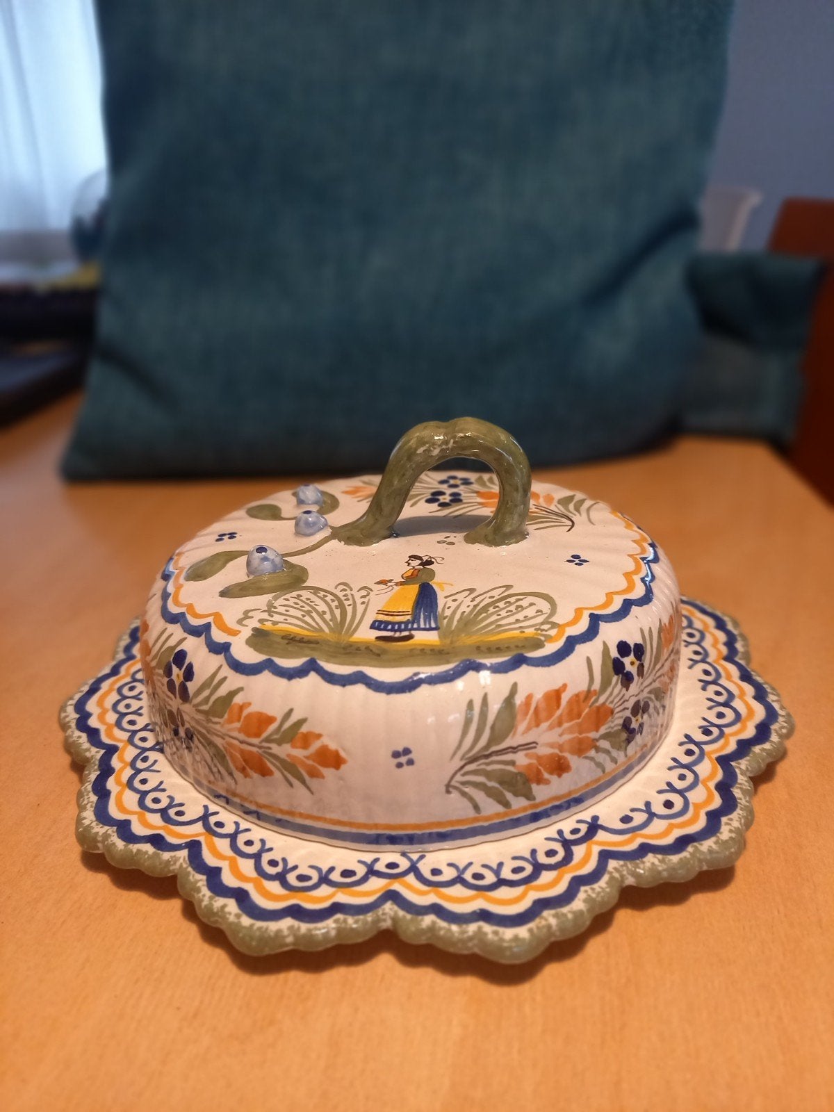 Vintage Quimper Henriot servies, Ophalen