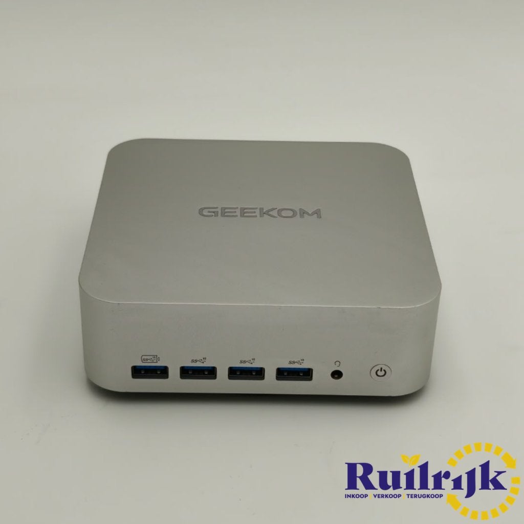 Geekom Mini PC Computer A8 Max Ai Ryzen 9 32Gb 2TB m2, Computers en Software, Flex Ltd., Zo goed als nieuw, https://flex.com/contact-us