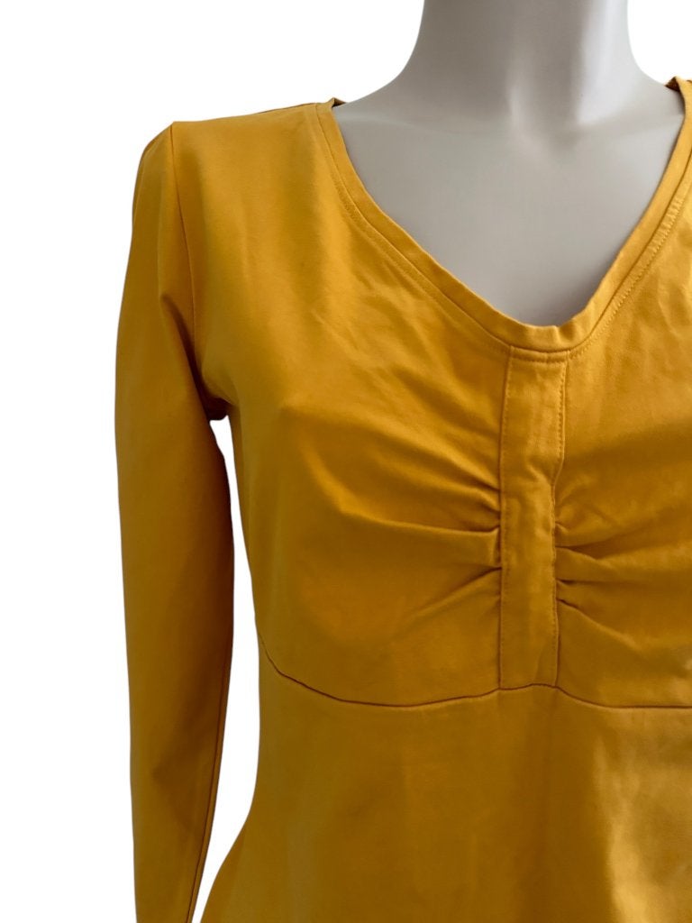 Tante Betsy shirt lange mouw M, Kleding | Dames, Maat 38/40 (M), Geel, Ophalen of Verzenden, Zo goed als nieuw