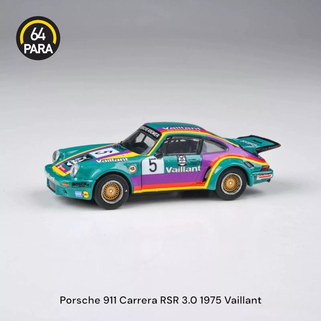 Porsche 911 Carrera RSR 3.0 van 64 Para 1/64 Valliant Livery, Ophalen of Verzenden, Nieuw, Auto