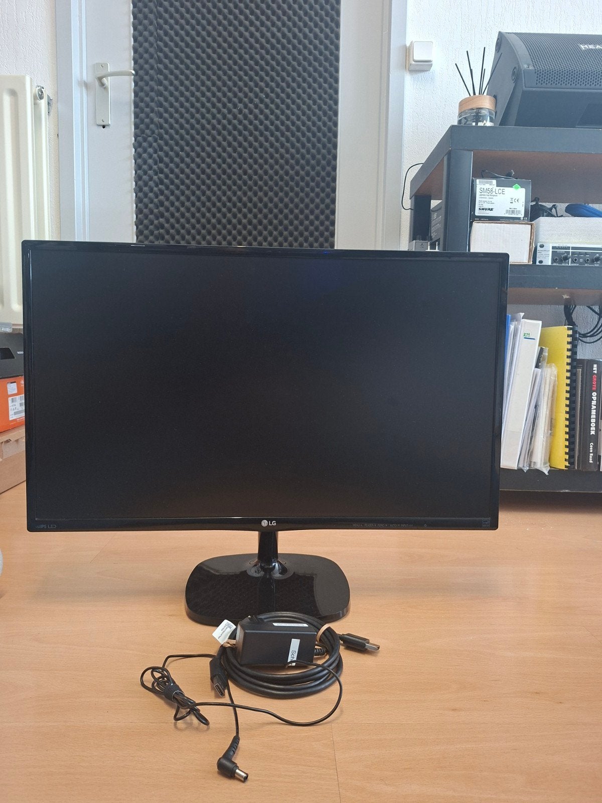 LG 27MP47HQ-P Full HD Monitor - Zwart, Ophalen, Gebruikt, Kantelbaar, HDMI