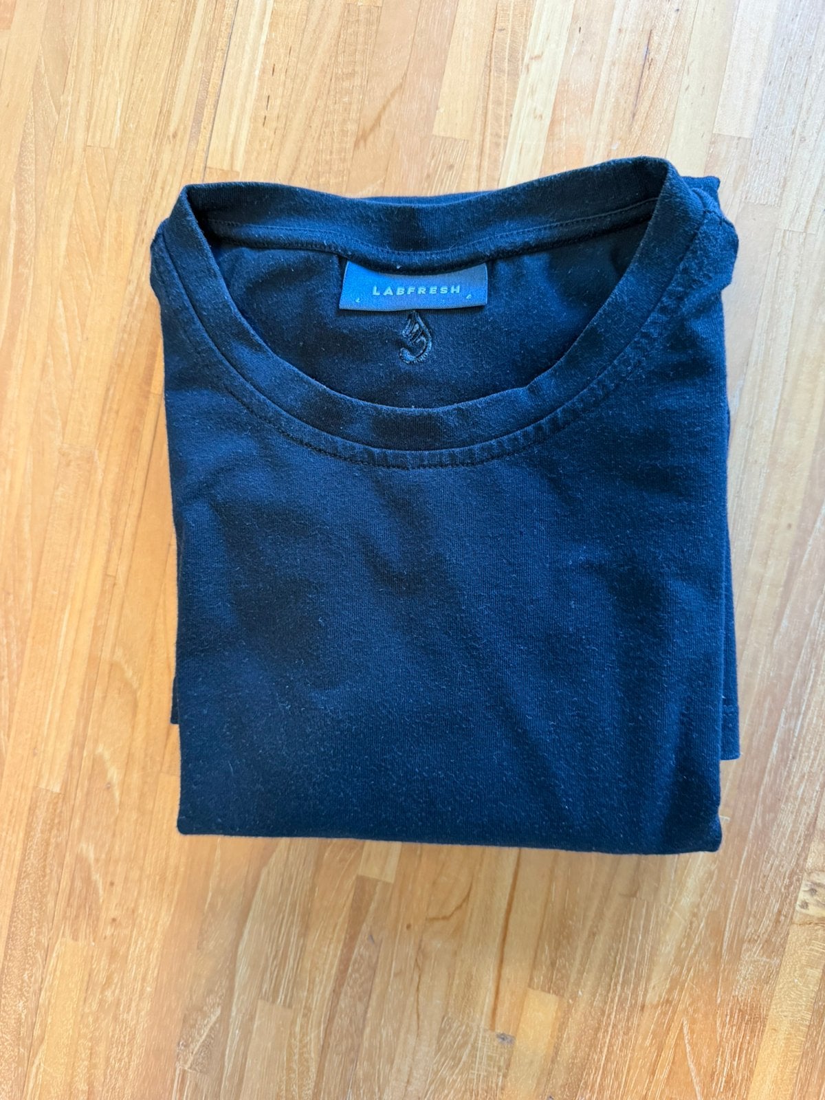Labfresh T-shirt Zwart - L, Ophalen of Verzenden, Zo goed als nieuw, Maat 52/54 (L), Zwart