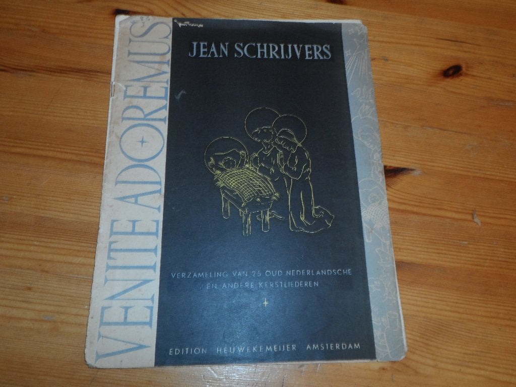 Jean schrijvers - venite adoremus - kerstliederen, Zang, Gebruikt, Ophalen of Verzenden, Religie en Gospel