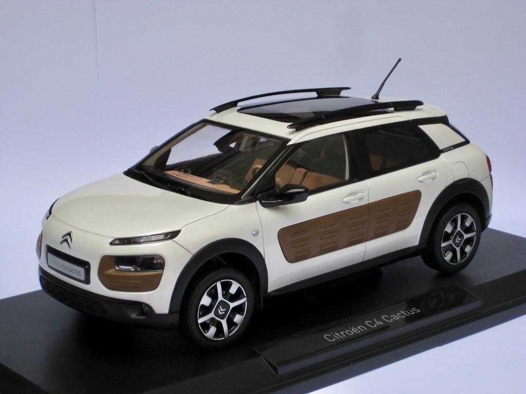 Citroen C4 Cactus parelwit met bruine Airbumps Norev 1:18, Hobby en Vrije tijd, Modelauto's | 1:18, Ophalen of Verzenden, Nieuw