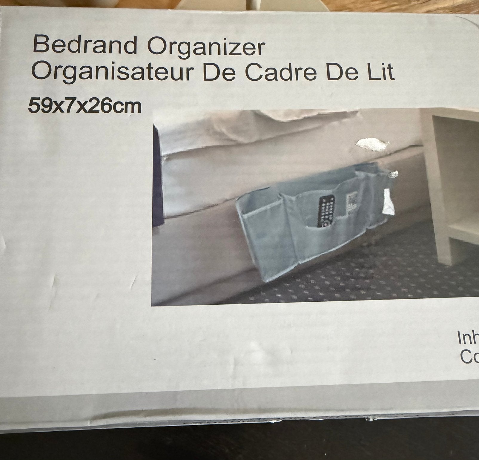 Bedrand organizer, Ophalen, Overige materialen, Eenpersoons, Nieuw