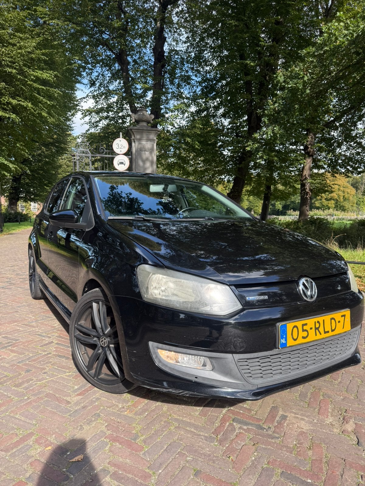 Volkswagen Polo 1.2 TDI 55KW BM 2011 Zwart /Carplay/Airco, Stof, 74 pk, Zwart, 1199 cc
