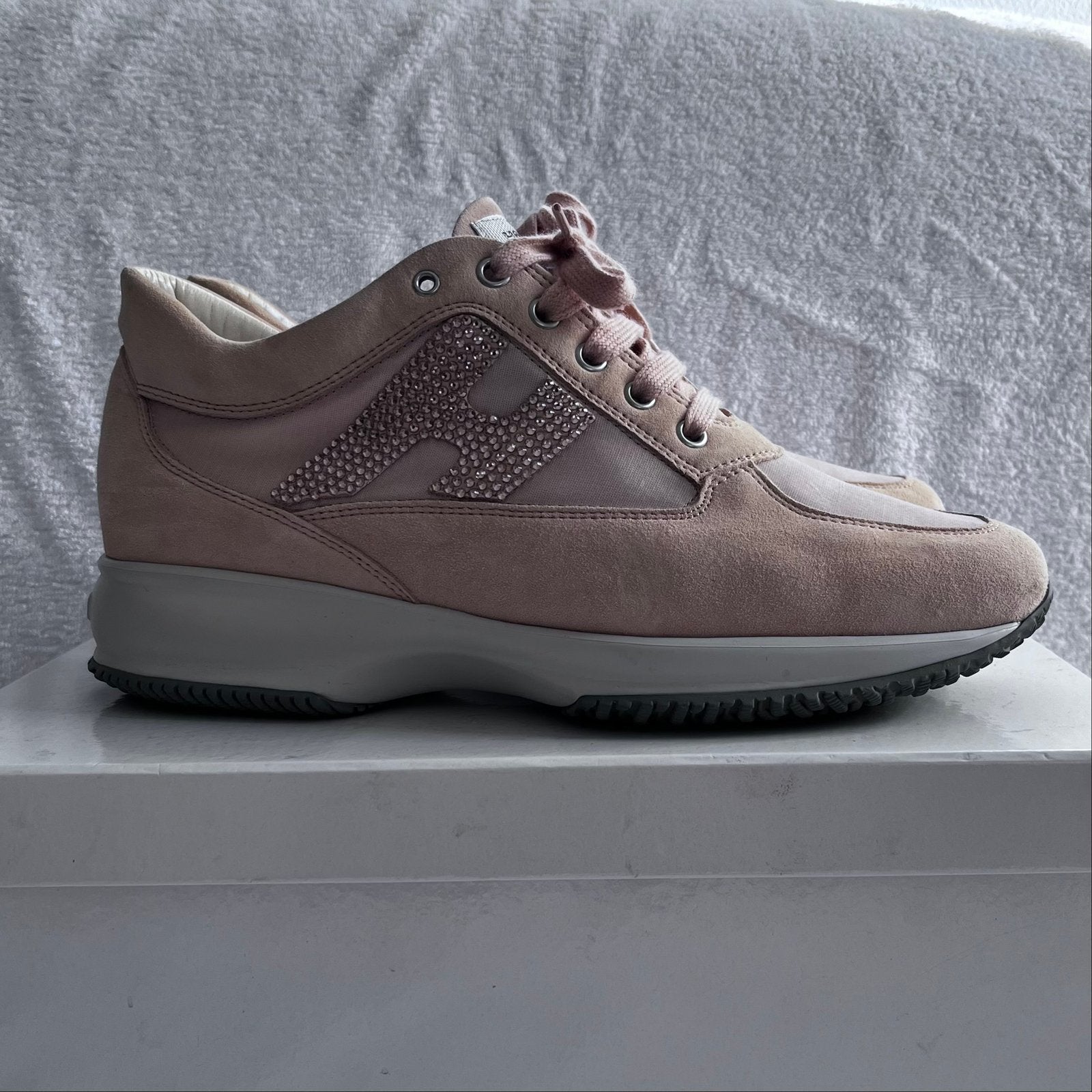 Hogan sneakers, roze, maat 40, Ophalen of Verzenden, Zo goed als nieuw