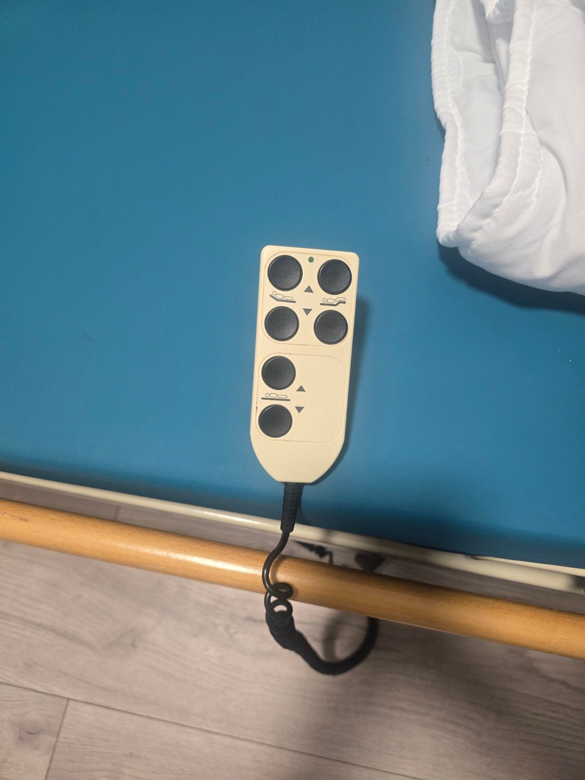 Verstelbaar ziekenhuisbed met afstandsbediening, Ophalen, 90 cm, Ziekenhuisbed, 200 cm