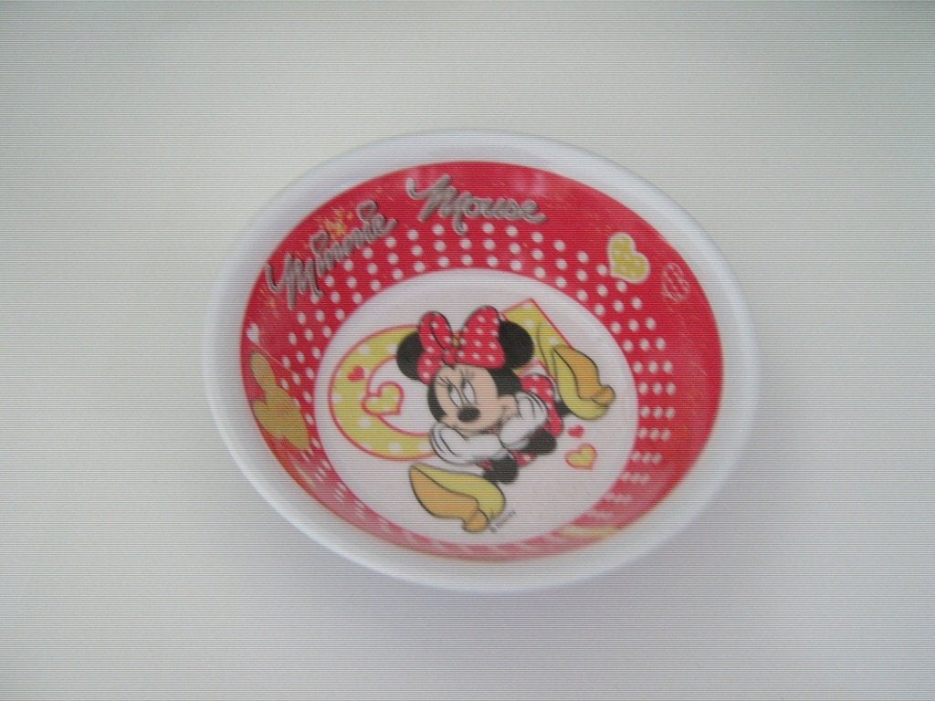 DISNEY MINNIE MOUSE SCHAALTJE €0,25! OPBRENGST VOEDSELBANK!, Ophalen, Gebruikt