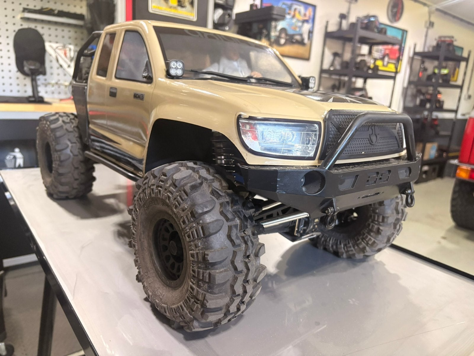 Axial scx6 Honco crawler, Ophalen, Zo goed als nieuw, Auto offroad
