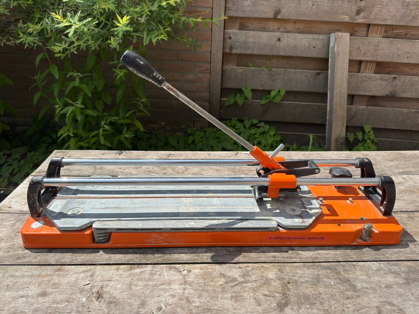 Rubi TR-600-S Tegelsnijder (60 cm) – Werkt perfect, Ophalen, Gebruikt, Snijgereedschap, Rubi