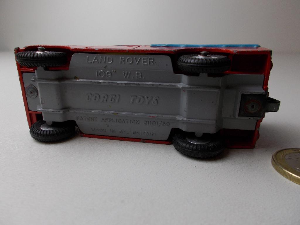 1962 Corgi Toys GS19 LAND ROVER CHIPPERFIELDS CIRCUS + HUIF!, Ophalen of Verzenden, Zo goed als nieuw, Auto, Corgi