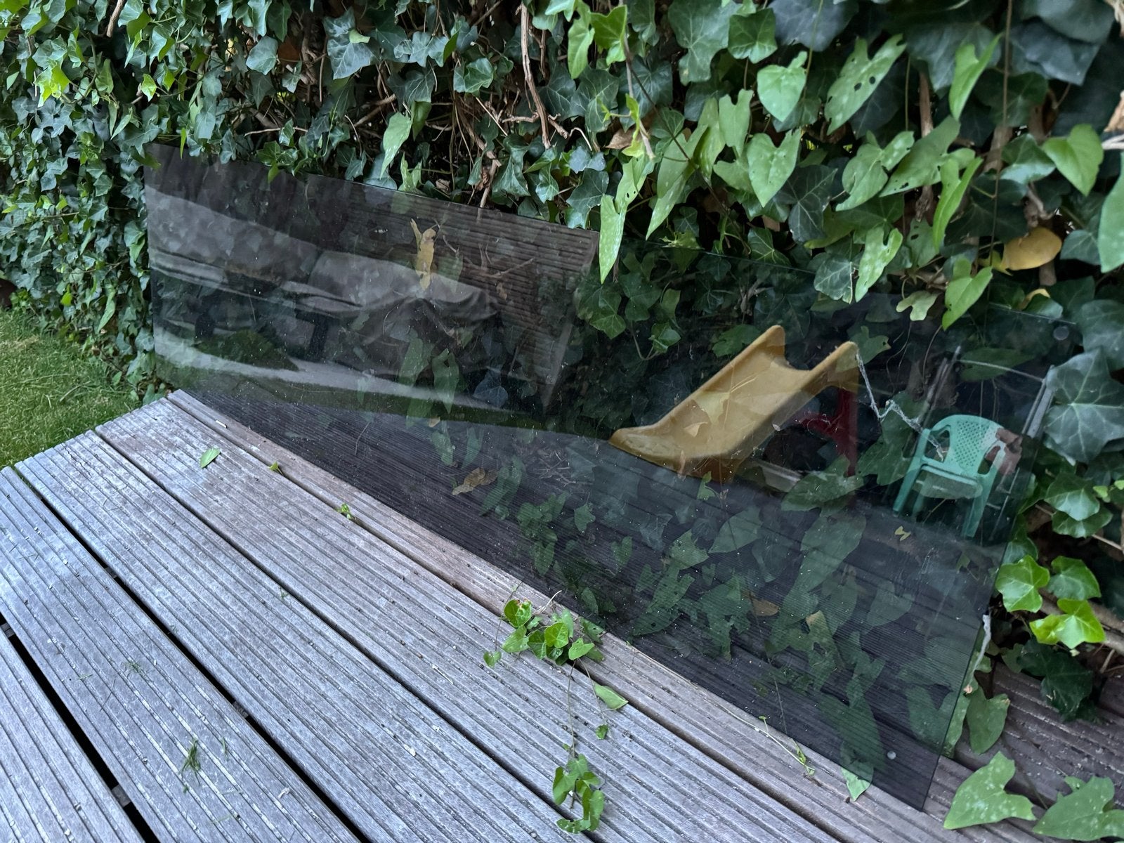 IKEA Malm ladekast glasplaat getint, Ophalen, Gebruikt