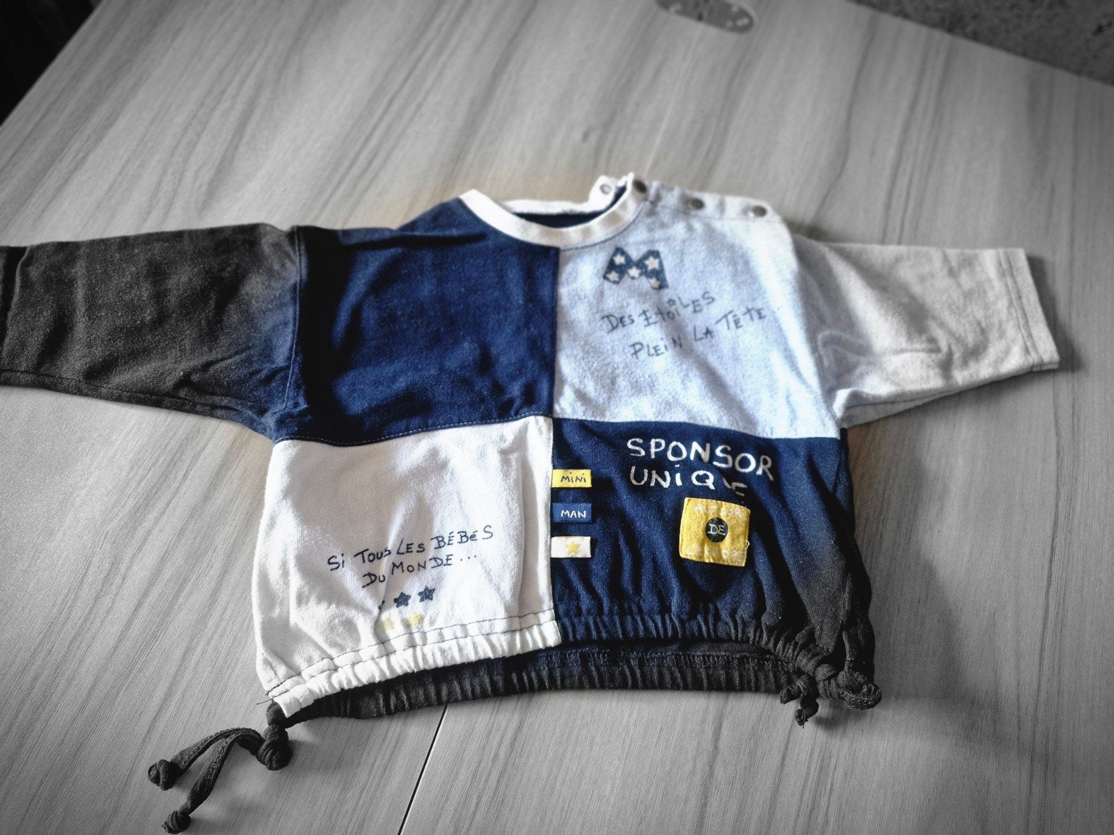 Miniman sweater 6mnd, Miniman, Truitje of Vestje, Ophalen of Verzenden, Zo goed als nieuw