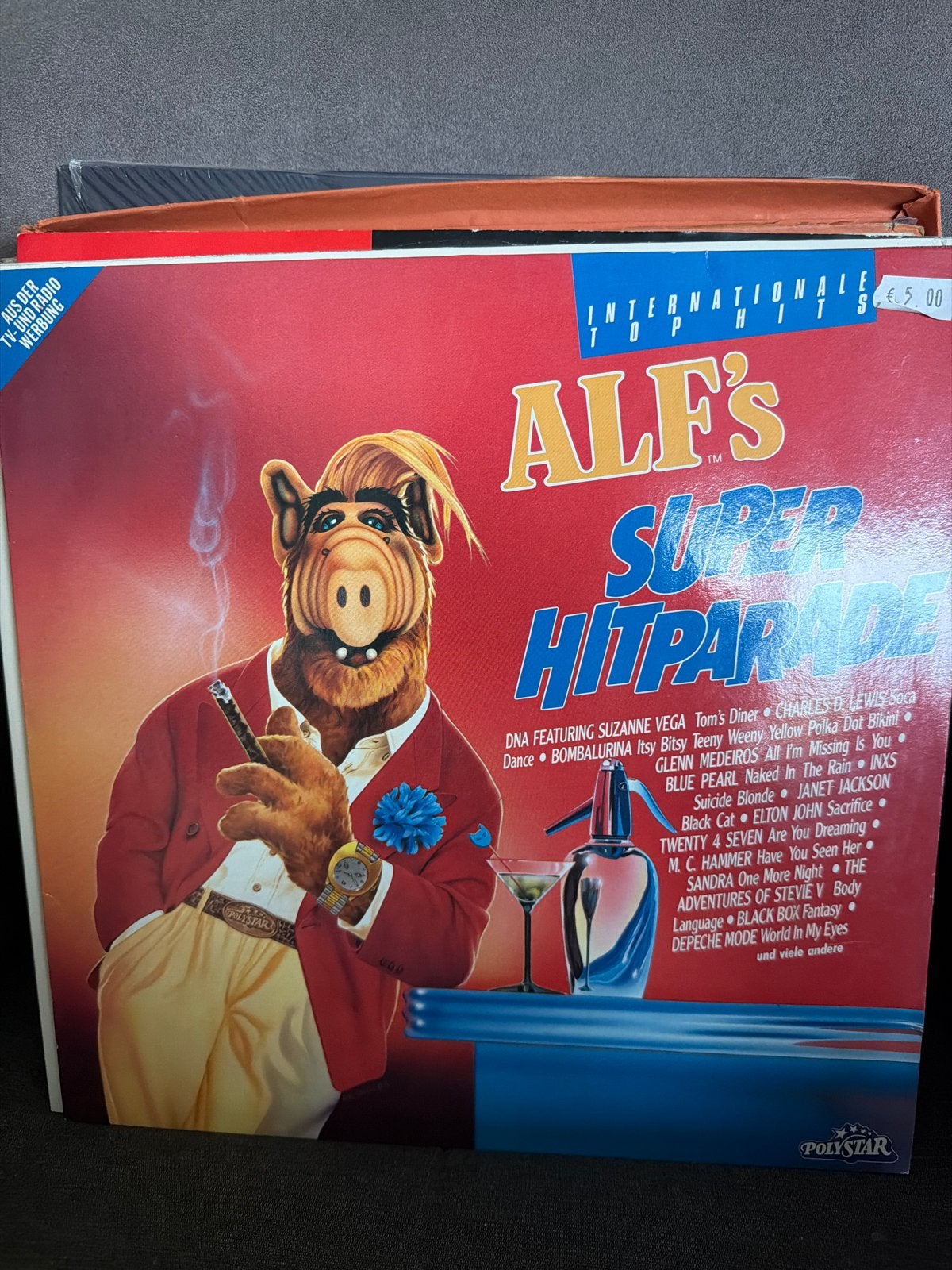KG.  ALF's Super Hitparade dubbel LP Internationale Tophits, Cd's en Dvd's, Vinyl | Pop, Gebruikt, Pop, LP, Complilatie, 12 inch