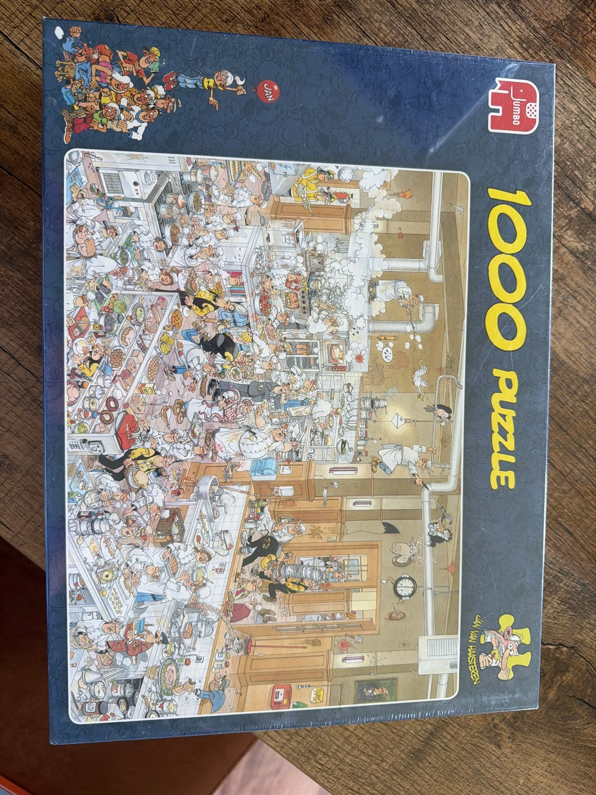 Jan van Haasteren 1000 stukjes - De Keuken, Ophalen of Verzenden, 500 t/m 1500 stukjes, Nieuw, Legpuzzel